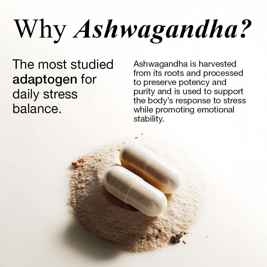 ESISLABS Calm Mode capsules on a clean surface, supporting daily wellness and stress balance.